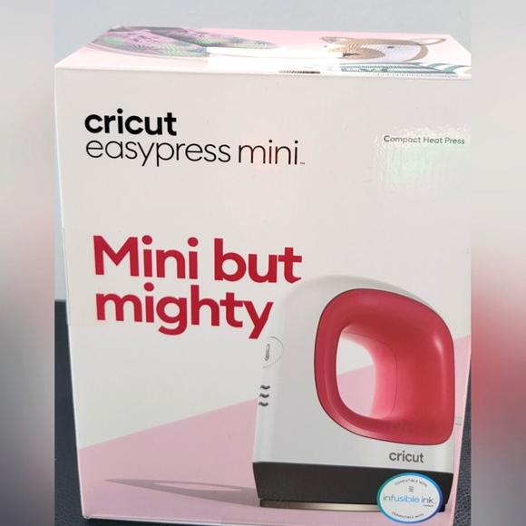 Cricut Other - Cricut EasyPress Mini Heat Press for Pressing Small Objects.
